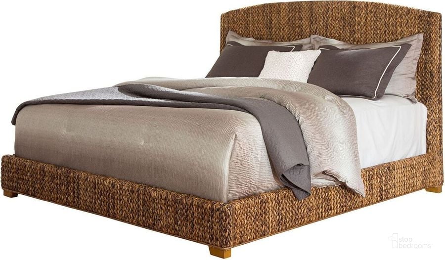 The appearance of Laughton Natural King Bed designed by Coaster in the modern / contemporary interior design. This brown piece of furniture  was selected by 1StopBedrooms from Laughton Collection to add a touch of cosiness and style into your home. Sku: 300501KEB1;300501KEB2. Bed Type: Panel Bed. Material: Fabric. Product Type: Panel Bed. Bed Size: King. Image1