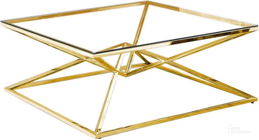 The appearance of 39 Inch Modern Tempered Glass Coffee Table In Gold Plated designed by Best Master Furniture in the modern / contemporary interior design. This gold piece of furniture  was selected by 1StopBedrooms from  to add a touch of cosiness and style into your home. Sku: E51G. Material: Glass. Product Type: Coffee Table.