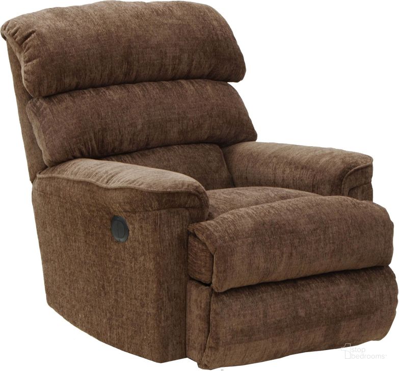 The appearance of Pearson Mocha Power Recliner designed by Catnapper in the transitional interior design. This mocha piece of furniture  was selected by 1StopBedrooms from Pearson Collection to add a touch of cosiness and style into your home. Sku: 647394179339. Material: Polyester. Product Type: Recliner.