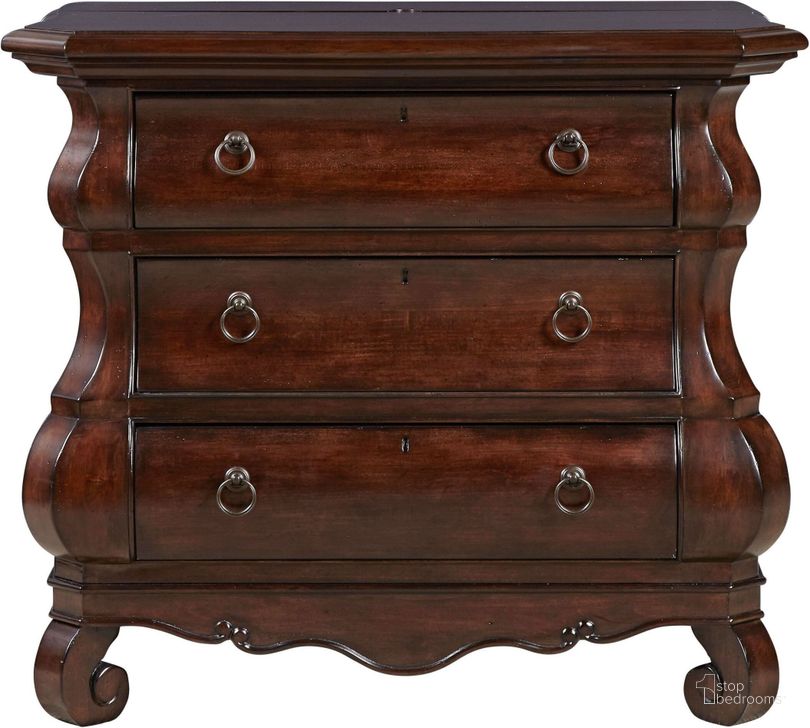 Reprise Classical Cherry Sleigh Bedroom Set By Universal 1stopbedrooms