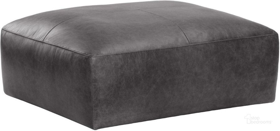 The appearance of 5West Watson Marseille Black Leather Modular Ottoman designed by Sunpan in the modern / contemporary interior design. This black piece of furniture  was selected by 1StopBedrooms from 5West Collection to add a touch of cosiness and style into your home. Sku: 106175. Material: Leather. Product Type: Ottoman. Image1