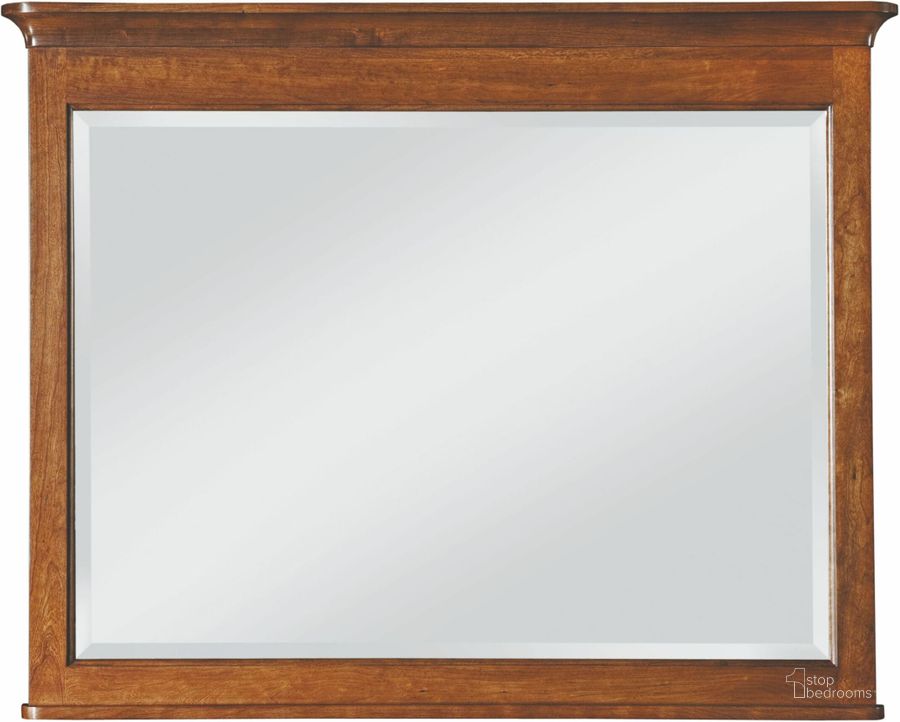 The appearance of Cherry Park Portrait Mirror designed by Kincaid in the transitional interior design. This brown piece of furniture  was selected by 1StopBedrooms from Cherry Park Collection to add a touch of cosiness and style into your home. Sku: 63-114V. Material: Wood. Product Type: Dresser Mirror. Image1