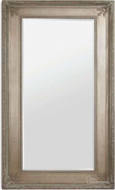 The appearance of Prazzo Leaner Mirror designed by Bassett Mirror Company in the modern / contemporary interior design. This silver piece of furniture  was selected by 1StopBedrooms from Prazzo Collection to add a touch of cosiness and style into your home. Sku: 6357-894EC. Material: Glass. Product Type: Floor Mirror.