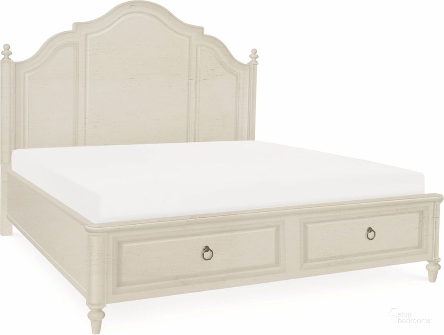 The appearance of Brookhaven Vintage Linen Queen Panel Storage Bed designed by Legacy Classic in the transitional interior design. This cream piece of furniture  was selected by 1StopBedrooms from Brookhaven Collection to add a touch of cosiness and style into your home. Sku: N6401-4105;N6401-4125;N6401-4904. Bed Type: Storage Bed. Material: Wood. Product Type: Storage Bed. Bed Size: Queen. Image1