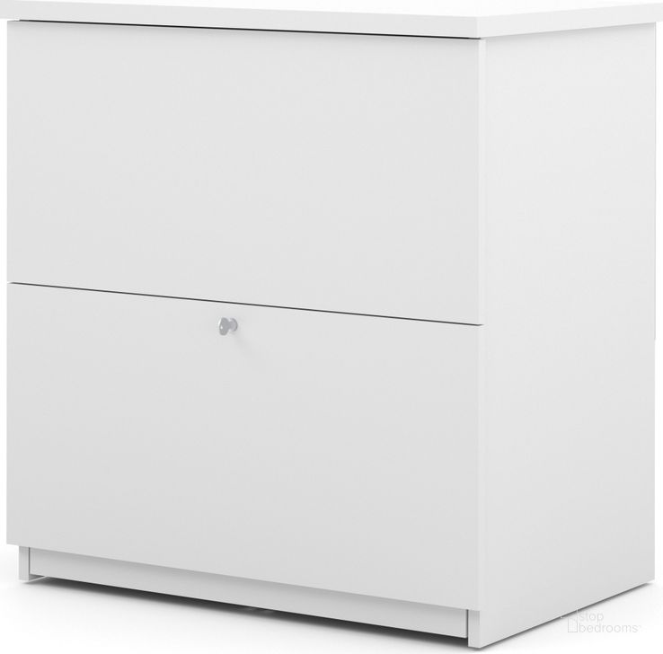 The appearance of White Standard Lateral File designed by Bestar in the modern / contemporary interior design. This white piece of furniture  was selected by 1StopBedrooms from Accessories Collection to add a touch of cosiness and style into your home. Sku: 65635-2117. Material: Wood. Product Type: Lateral Filing Cabinet. Image1