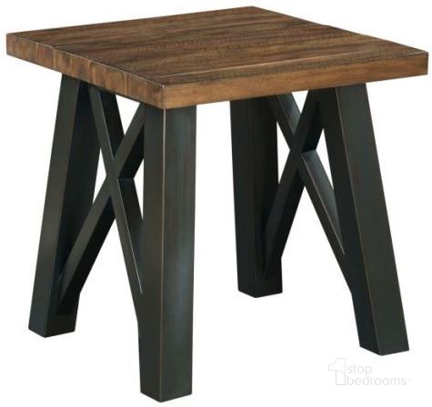 The appearance of Modern Classics Crossfit End Table designed by Kincaid in the modern / contemporary interior design. This black piece of furniture  was selected by 1StopBedrooms from Modern Classics Collection to add a touch of cosiness and style into your home. Sku: 69-1430. Material: Wood. Product Type: End Table. Image1