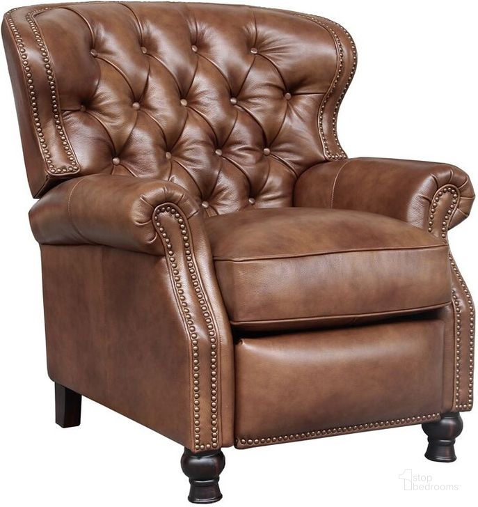 The appearance of Presidential Recliner (Tawny) designed by BarcaLounger in the traditional interior design. This tawny piece of furniture  was selected by 1StopBedrooms from Presidential Collection to add a touch of cosiness and style into your home. Sku: 74148570285. Material: Leather. Product Type: Recliner. Image1