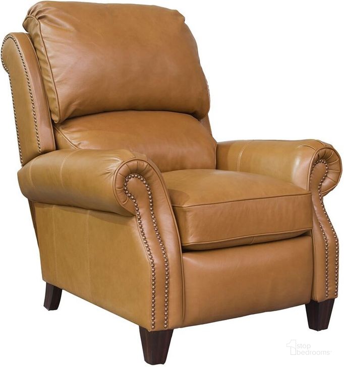 The appearance of Churchill Recliner (Ponytail) designed by BarcaLounger in the traditional interior design. This ponytail piece of furniture  was selected by 1StopBedrooms from Churchill Collection to add a touch of cosiness and style into your home. Sku: 74440570086. Material: Leather. Product Type: Recliner. Image1