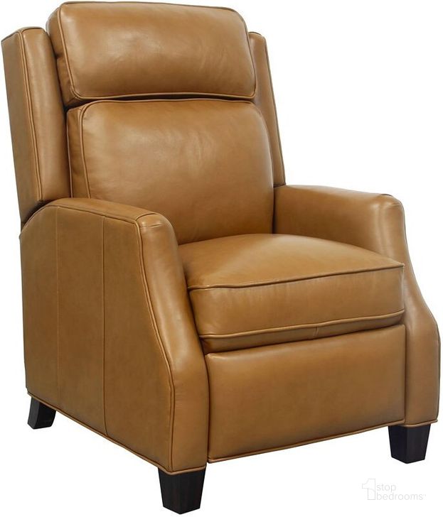 The appearance of Nixon Recliner (Ponytail) designed by BarcaLounger in the transitional interior design. This ponytail piece of furniture  was selected by 1StopBedrooms from Nixon Collection to add a touch of cosiness and style into your home. Sku: 74582570086. Material: Leather. Product Type: Recliner. Image1