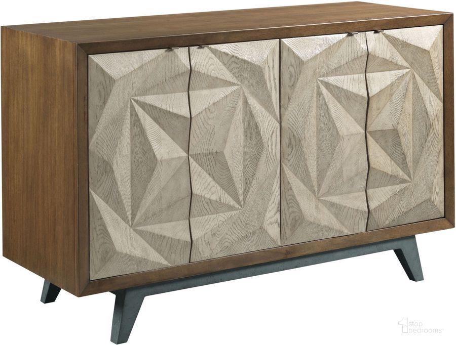 The appearance of Ad Modern Synergy Morphe Console designed by Hammary in the modern / contemporary interior design. This brown piece of furniture  was selected by 1StopBedrooms from Ad Modern Synergy Collection to add a touch of cosiness and style into your home. Sku: 700-935. Material: Wood. Product Type: Console. Image1