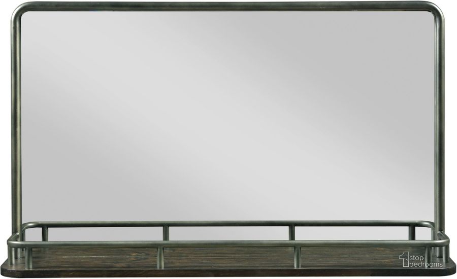 The appearance of Plank Road Charcoal Westwood Landscape Mirror designed by Kincaid in the modern / contemporary interior design. This gray piece of furniture  was selected by 1StopBedrooms from Plank Road Collection to add a touch of cosiness and style into your home. Sku: 706-040C. Material: Glass. Product Type: Dresser Mirror. Image1