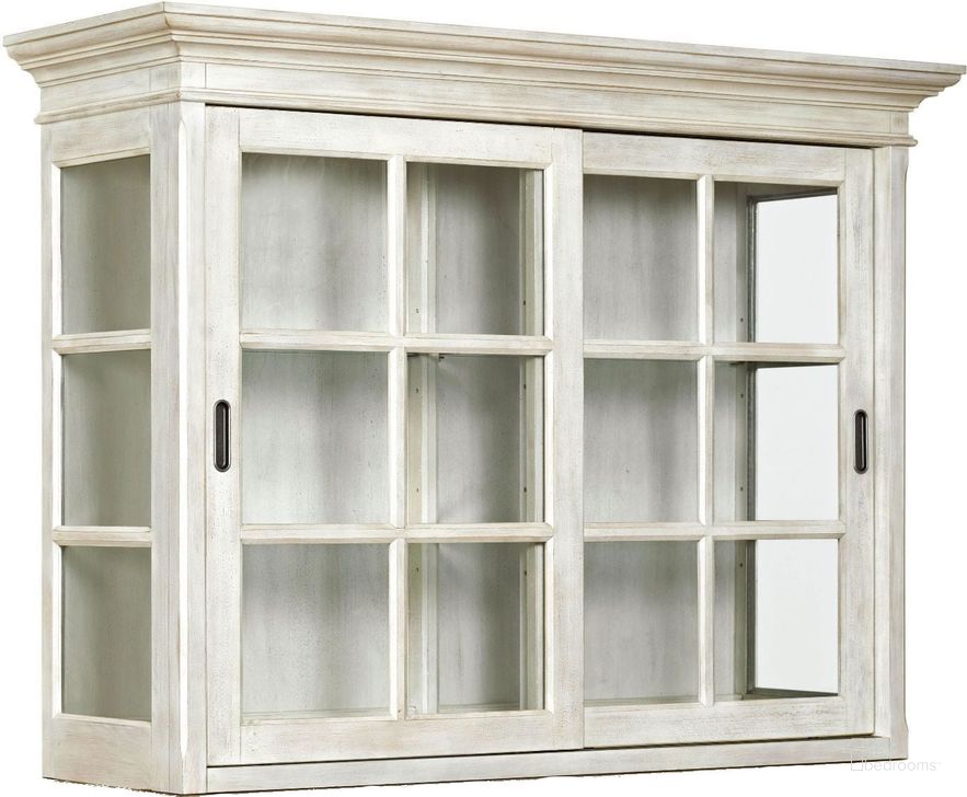 The appearance of Litchfield 2 Tone Sullivan Hutch designed by American Drew in the modern / contemporary interior design. This white piece of furniture  was selected by 1StopBedrooms from Litchfield Collection to add a touch of cosiness and style into your home. Sku: 750-851. Material: Wood. Product Type: Hutch. Image1