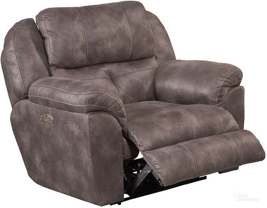 The appearance of Ferrington Power Lay Flat Recliner w/ Power Headrest and Lumbar (Dusk) designed by Catnapper in the modern / contemporary interior design. This dusk piece of furniture  was selected by 1StopBedrooms from Ferrington Collection to add a touch of cosiness and style into your home. Sku: 7618907130089. Material: Fabric. Product Type: Recliners and Rocker.