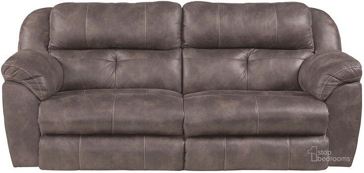 The appearance of Ferrington Power Lay Flat Reclining Sofa w/ Power Headrest and Lumbar (Dusk) designed by Catnapper in the modern / contemporary interior design. This dusk piece of furniture  was selected by 1StopBedrooms from Ferrington Collection to add a touch of cosiness and style into your home. Sku: 761891130089. Material: Fabric. Product Type: Reclining Sofa.
