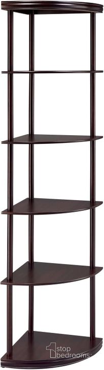 The appearance of Cappuccino Corner Rack designed by Coaster in the modern / contemporary interior design. This brown piece of furniture  was selected by 1StopBedrooms from Corner Collection to add a touch of cosiness and style into your home. Sku: 800279. Material: Metal. Product Type: Etagere. Image1