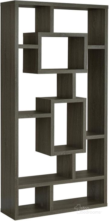 The appearance of 800512 Cappuccino Bookshelf designed by Coaster in the modern / contemporary interior design. This brown piece of furniture  was selected by 1StopBedrooms from  to add a touch of cosiness and style into your home. Sku: 800512. Material: Wood. Product Type: Office Bookshelf. Image1