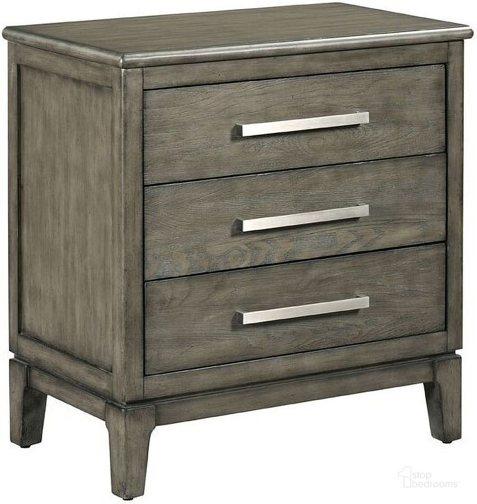 The appearance of Cascade Allyson Nightstand designed by Kincaid in the transitional interior design. This sable piece of furniture  was selected by 1StopBedrooms from Cascade Collection to add a touch of cosiness and style into your home. Sku: 863-420. Material: Wood. Product Type: Nightstand. Image1