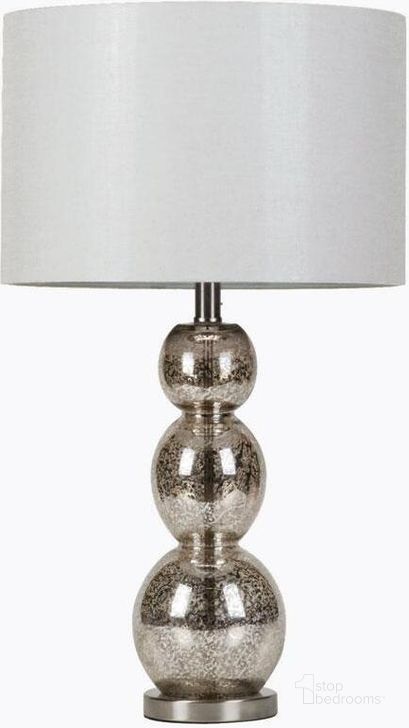 The appearance of White Table Lamp With Shade designed by Coaster in the transitional interior design. This silver piece of furniture  was selected by 1StopBedrooms from White Collection to add a touch of cosiness and style into your home. Sku: 901185. Material: Fabric. Product Type: Table Lamp.