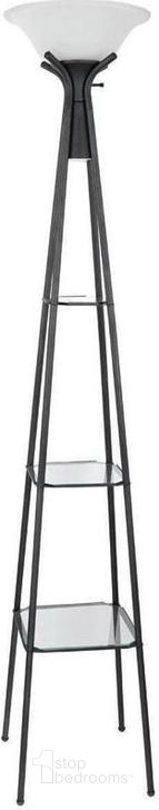The appearance of Black Floor Lamp 901420 designed by Coaster in the modern / contemporary interior design. This black piece of furniture  was selected by 1StopBedrooms from Black Collection to add a touch of cosiness and style into your home. Sku: 901420. Material: Glass. Product Type: Floor Lamp.