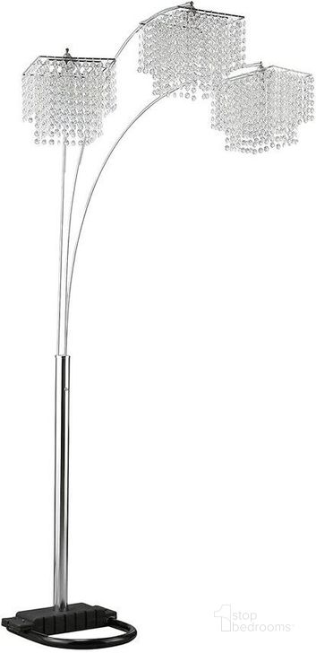 The appearance of 901484 Chrome Floor Lamp designed by Coaster in the transitional interior design. This chrome piece of furniture  was selected by 1StopBedrooms from  to add a touch of cosiness and style into your home. Sku: 901484. Material: Metal. Product Type: Floor Lamp. Image1