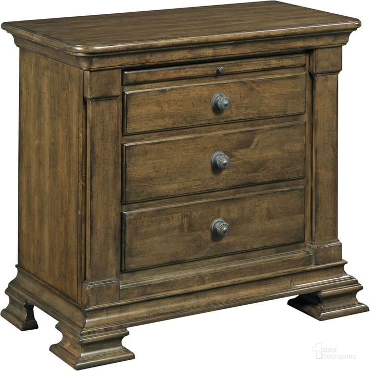 The appearance of Portolone Bachelor's Wood Top Chest designed by Kincaid in the traditional interior design. This brown piece of furniture  was selected by 1StopBedrooms from Portolone Collection to add a touch of cosiness and style into your home. Sku: 95-142. Material: Wood. Product Type: Chest. Image1