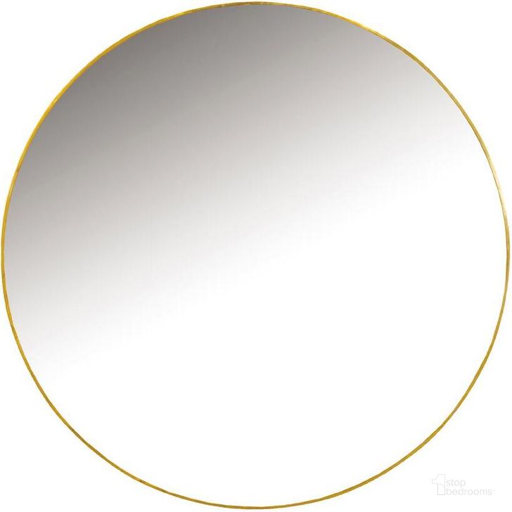 The appearance of 963485 Gold Wall Mirror designed by Coaster in the modern / contemporary interior design. This gold piece of furniture  was selected by 1StopBedrooms from  to add a touch of cosiness and style into your home. Sku: 963485. Product Type: Wall Mirror. Image1