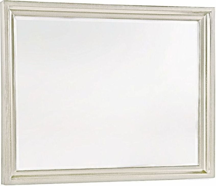 The appearance of Summer Hill Cotton Mirror designed by Universal in the traditional interior design. This white piece of furniture  was selected by 1StopBedrooms from Summer Hill Collection to add a touch of cosiness and style into your home. Sku: 98705M. Material: Glass. Product Type: Accent Mirror. Image1