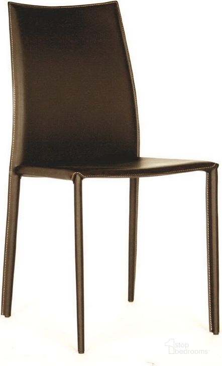 The appearance of Baxton Studio Rockford Modern And Contemporary Taupe Bonded Leather Upholstered Dining Chair (Set Of 2) designed by Baxton Studio in the modern / contemporary interior design. This brown piece of furniture  was selected by 1StopBedrooms from Rockford Collection to add a touch of cosiness and style into your home. Sku: ALC-1025 Brown. Material: Steel. Product Type: Dining Chair. Image1
