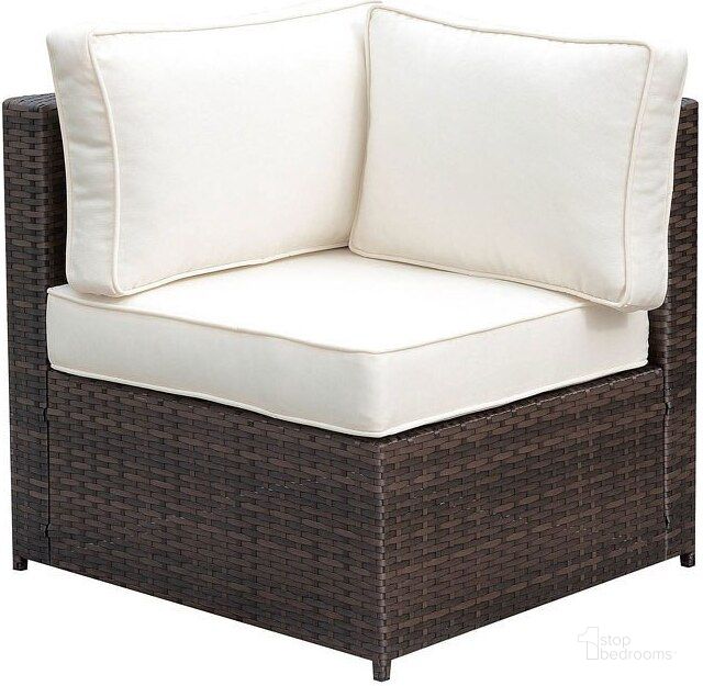 The appearance of Ilona Outdoor Corner designed by Furniture of America in the modern / contemporary interior design. This two-tone color piece of furniture  was selected by 1StopBedrooms from Ilona Collection to add a touch of cosiness and style into your home. Sku: CM-OS2136-C. Material: Aluminum. Product Type: Outdoor Accessory.