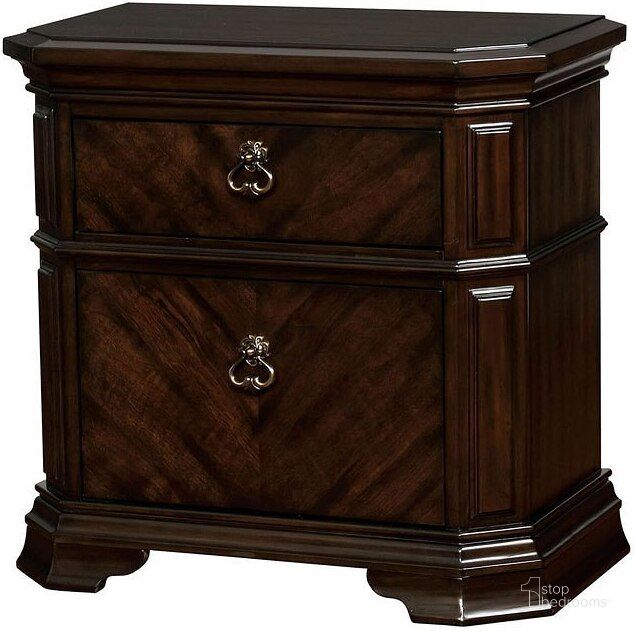 The appearance of Calliope Nightstand w/ USB designed by Furniture of America in the traditional interior design. This espresso piece of furniture  was selected by 1StopBedrooms from Calliope Collection to add a touch of cosiness and style into your home. Sku: CM7751N. Material: Wood. Product Type: Nightstand. Image1