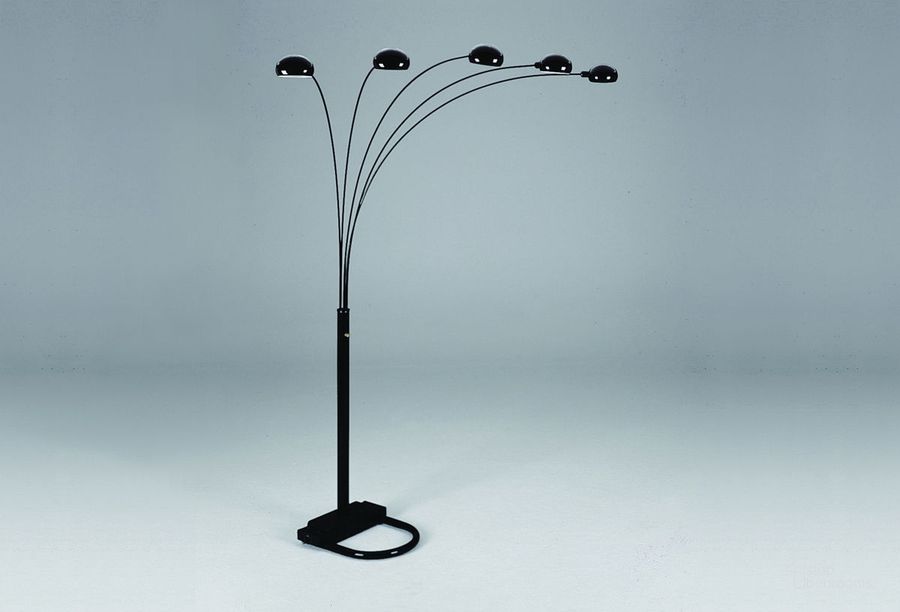 The appearance of Crown Mark Peacock Black Shade Floor Lamp designed by Crown Mark in the modern / contemporary interior design. This black piece of furniture  was selected by 1StopBedrooms from Peacock Collection to add a touch of cosiness and style into your home. Sku: 4888B-BK. Product Type: Floor Lamp.