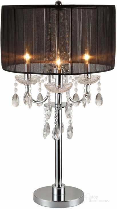 The appearance of 2 Crown Mark Chandelier Table Touch Lamps designed by Crown Mark in the traditional interior design. This silver piece of furniture  was selected by 1StopBedrooms from Chandelier Collection to add a touch of cosiness and style into your home. Sku: 6121T. Product Type: Lamp.