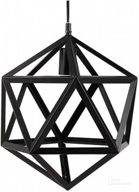 The appearance of Furniture of America Mea Black Ceiling Lamp designed by Furniture of America in the transitional interior design. This black piece of furniture  was selected by 1StopBedrooms from Mea Collection to add a touch of cosiness and style into your home. Sku: L731228. Material: Metal. Product Type: Lamp.