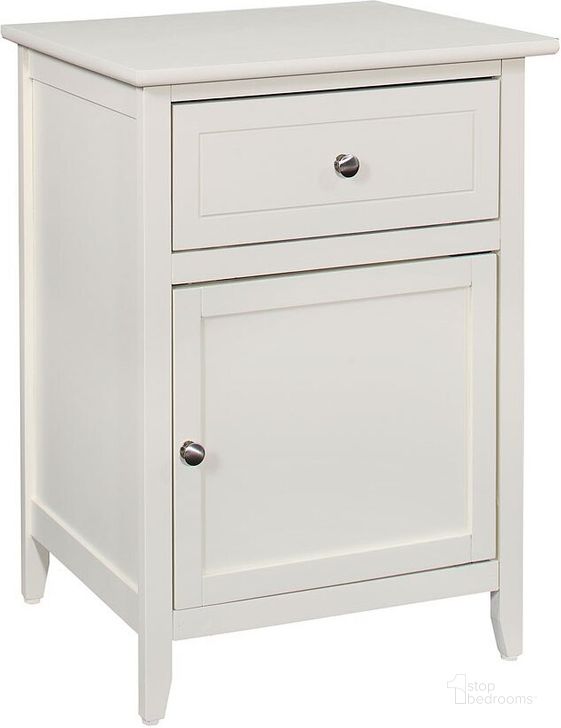 The appearance of G1415 Drawer and Door Nightstand (Beige) designed by Glory in the transitional interior design. This beige piece of furniture  was selected by 1StopBedrooms from G14 Collection to add a touch of cosiness and style into your home. Sku: G1415-N-75-1 Drawer /1 Door Nightstand. Material: Wood. Product Type: Nightstand.
