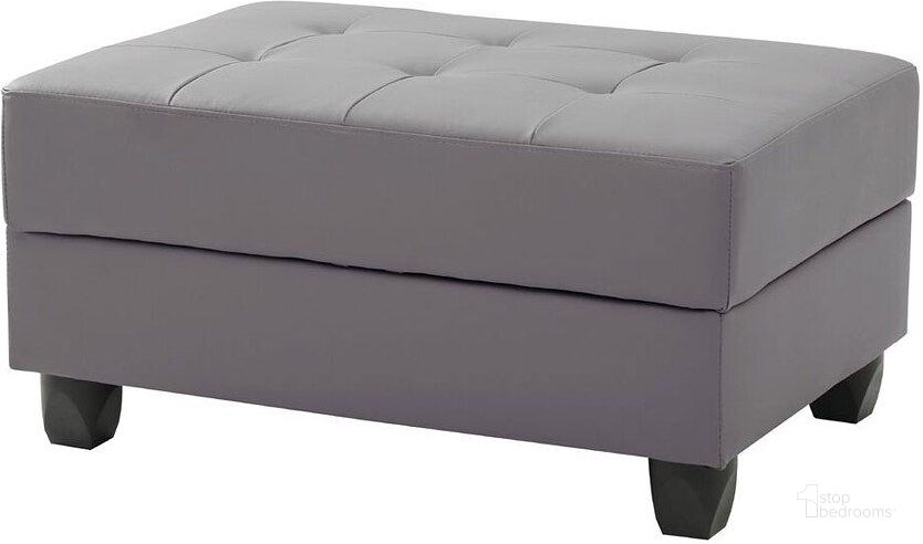 The appearance of G202 Ottoman (Gray) designed by Glory in the modern / contemporary interior design. This gray piece of furniture  was selected by 1StopBedrooms from G20 Collection to add a touch of cosiness and style into your home. Sku: G202-O-Ottoman. Material: Faux Leather. Product Type: Ottoman.