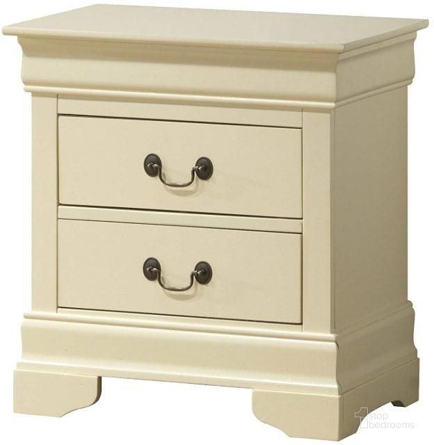 The appearance of Glory Furniture Louis Phillipe Nightstand Beige designed by Glory in the modern / contemporary interior design. This beige piece of furniture  was selected by 1StopBedrooms from Louis Phillipe Collection to add a touch of cosiness and style into your home. Sku: G3175-3N-3 Drawer Nightstand. Material: Wood. Product Type: Nightstand.