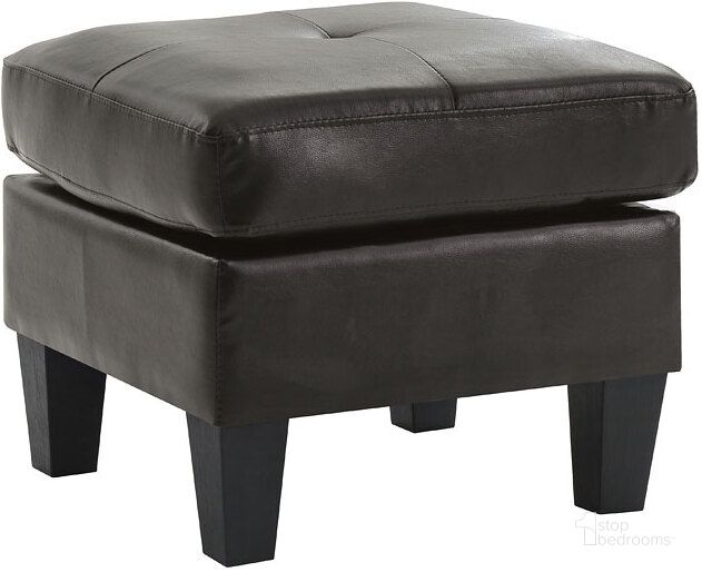 The appearance of G463 Ottoman (Black) designed by Glory in the modern / contemporary interior design. This black piece of furniture  was selected by 1StopBedrooms from G463 Collection to add a touch of cosiness and style into your home. Sku: G463-O-Ottoman. Material: Faux Leather. Product Type: Ottoman.