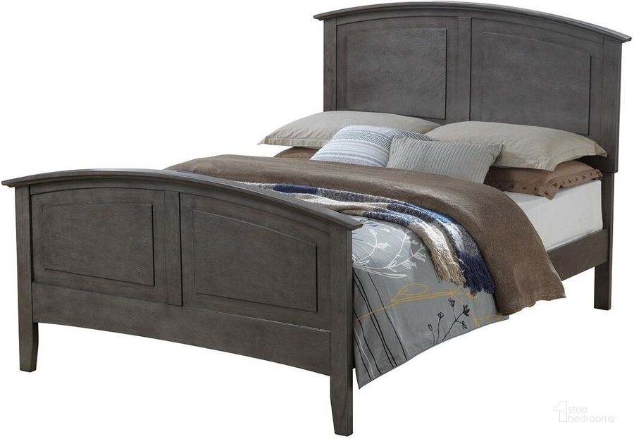 The appearance of G5405A Panel Bed (Queen) designed by Glory in the modern / contemporary interior design. This gray piece of furniture  was selected by 1StopBedrooms from G54 Collection to add a touch of cosiness and style into your home. Sku: G5405A-QB-Queen Bed  Headboard & Footboard;G5405A-QB-Queen Bed  Rails. Bed Type: Panel Bed. Material: Wood. Product Type: Panel Bed. Bed Size: Queen. Image1