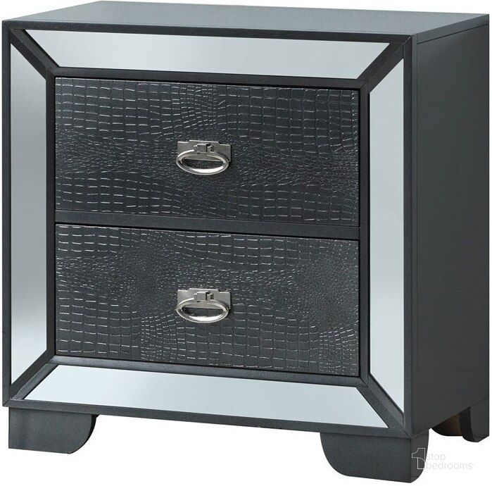 The appearance of G8150 Nightstand designed by Glory in the transitional interior design. This black piece of furniture  was selected by 1StopBedrooms from G81 Collection to add a touch of cosiness and style into your home. Sku: G8150-N-Nightstand. Material: Wood. Product Type: Nightstand.