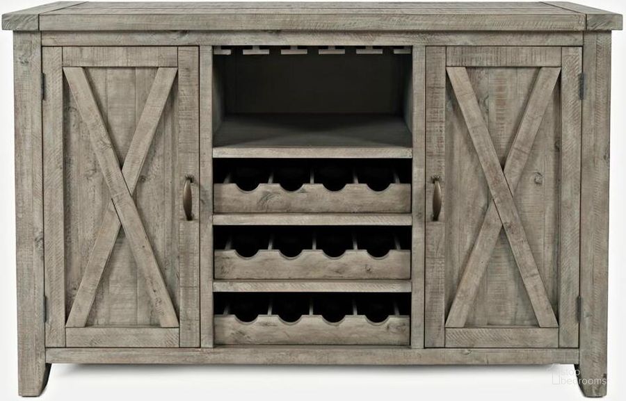 The appearance of Outer Banks Server designed by Jofran in the rustic / southwestern interior design. This distressed piece of furniture  was selected by 1StopBedrooms from Outer Banks Collection to add a touch of cosiness and style into your home. Sku: 1841-95. Product Type: Server. Material: Pine. Image1