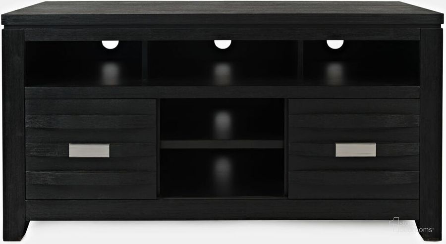 The appearance of Jofran Furniture Altamonte Dark Charcoal 50 Inch Console designed by Jofran in the modern / contemporary interior design. This charcoal piece of furniture  was selected by 1StopBedrooms from Altamonte Collection to add a touch of cosiness and style into your home. Sku: 1852-50. Material: Wood. Product Type: Media Console.