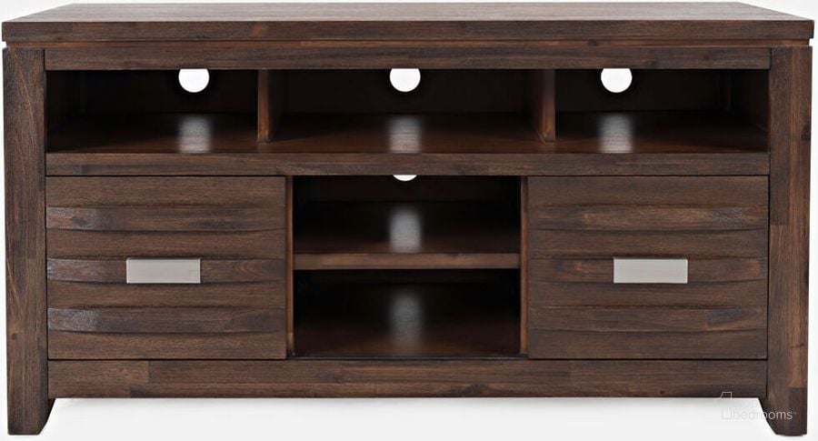 The appearance of Jofran Furniture Altamonte Brushed Walnut 50 Inch Console designed by Jofran in the modern / contemporary interior design. This walnut piece of furniture  was selected by 1StopBedrooms from Altamonte Collection to add a touch of cosiness and style into your home. Sku: 1856-50. Material: Wood. Product Type: Media Console.