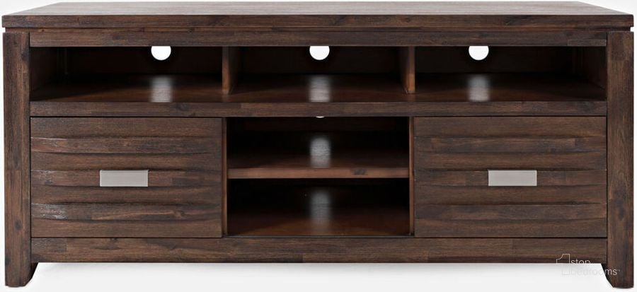 The appearance of Jofran Furniture Altamonte Brushed Walnut 60 Inch Console designed by Jofran in the modern / contemporary interior design. This walnut piece of furniture  was selected by 1StopBedrooms from Altamonte Collection to add a touch of cosiness and style into your home. Sku: 1856-60. Material: Wood. Product Type: Media Console.