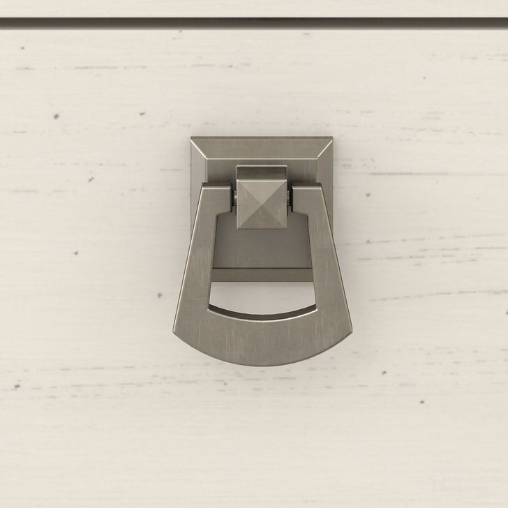 Bush Furniture Salinas Lateral File in Antique White