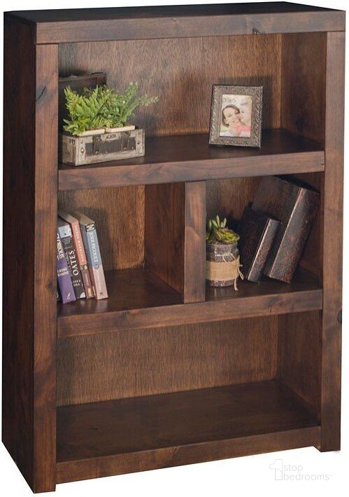 The appearance of Sausalito 48 Inch Bookcase designed by Legends Furniture in the transitional interior design. This dark color piece of furniture  was selected by 1StopBedrooms from Sausalito Collection to add a touch of cosiness and style into your home. Sku: SL6910.WKY. Material: Wood. Product Type: Bookcase.