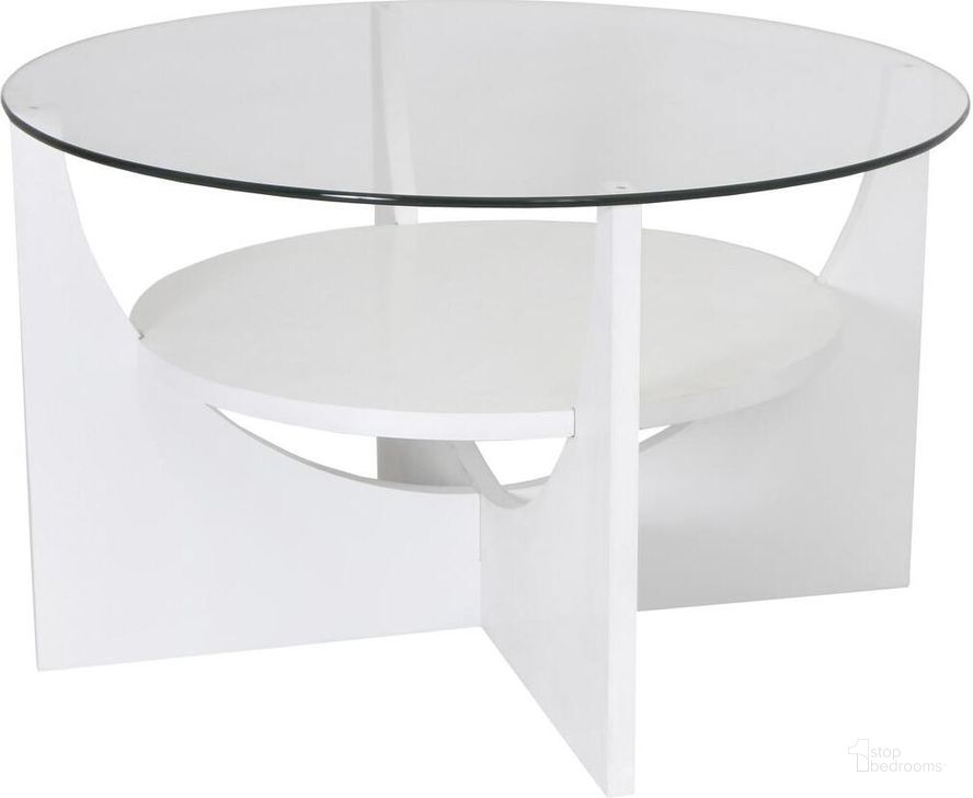 The appearance of U Shaped White Coffee Table designed by Lumisource in the modern / contemporary interior design. This white piece of furniture  was selected by 1StopBedrooms from  to add a touch of cosiness and style into your home. Sku: TB-CTU W. Product Type: Coffee Table. Material: MDF. Image1