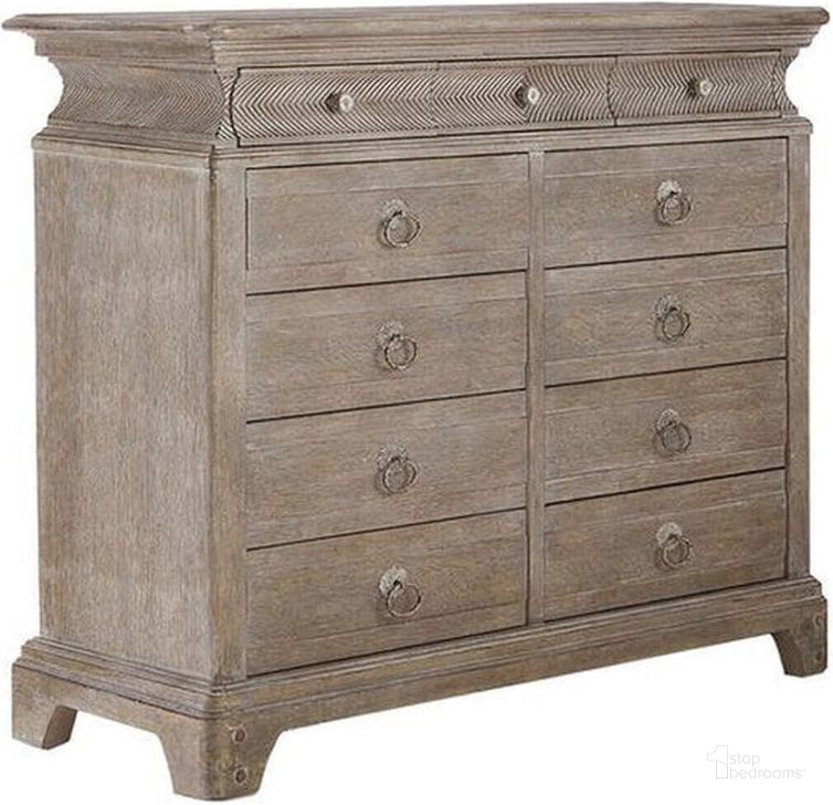 The appearance of A.R.T. Furniture Summer Creek Light Keepers Dresser designed by A.R.T. in the country / farmhouse interior design. This oak piece of furniture  was selected by 1StopBedrooms from Summer Creek Collection to add a touch of cosiness and style into your home. Sku: 251131-1303. Product Type: Dresser. Image1