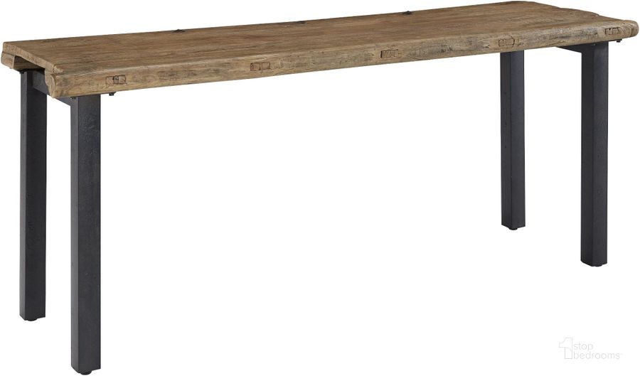 The appearance of Haven Reclaimed Elm Reclaimed Door Extendable Console Table designed by Progressive Furniture in the modern / contemporary interior design. This brown piece of furniture  was selected by 1StopBedrooms from Haven Collection to add a touch of cosiness and style into your home. Sku: A192-70. Material: Wood. Product Type: Console Table. Image1