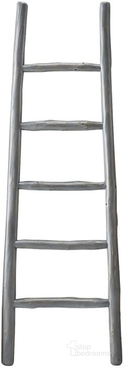The appearance of Millie August Gray Blanket Ladder designed by Progressive Furniture in the traditional interior design. This gray piece of furniture  was selected by 1StopBedrooms from Millie Collection to add a touch of cosiness and style into your home. Sku: A212-10G. Material: Wood. Product Type: Rack. Image1
