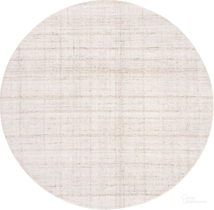 The appearance of Abstract Hand Tufted Ivory and Beige 12' x 12' Round Round Rugs designed by Safavieh in the modern / contemporary interior design. This ivory and beige piece of furniture  was selected by 1StopBedrooms from Abstract Collection to add a touch of cosiness and style into your home. Sku: ABT141D-12R. Product Type: Rug. Material: Viscose. Image1